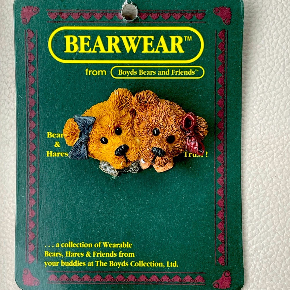 Boyd Bear pin.  The cutest